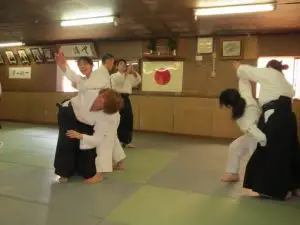 שיעור האייקידו הראשון שלי ביפן