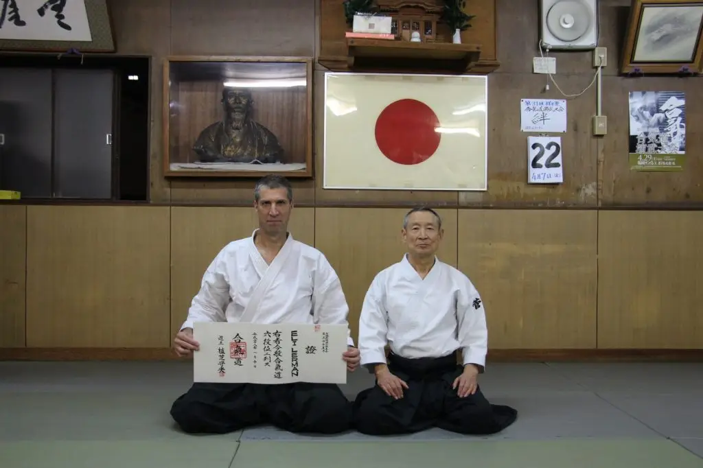 קבלת דרגת דאן-6 באופן אישי